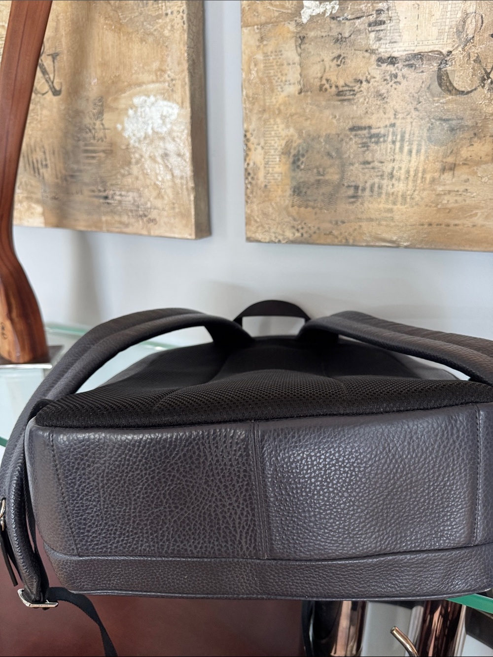 Coach Leather Backpack - Picture 5 of 8